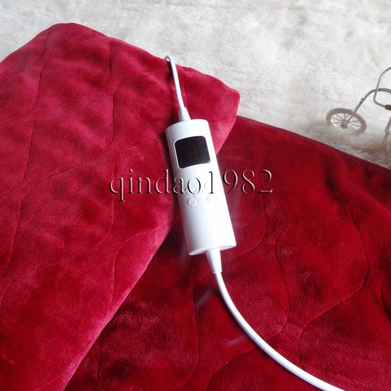 Flannel Over Blanket/Heated Throw with Over Heat Protection